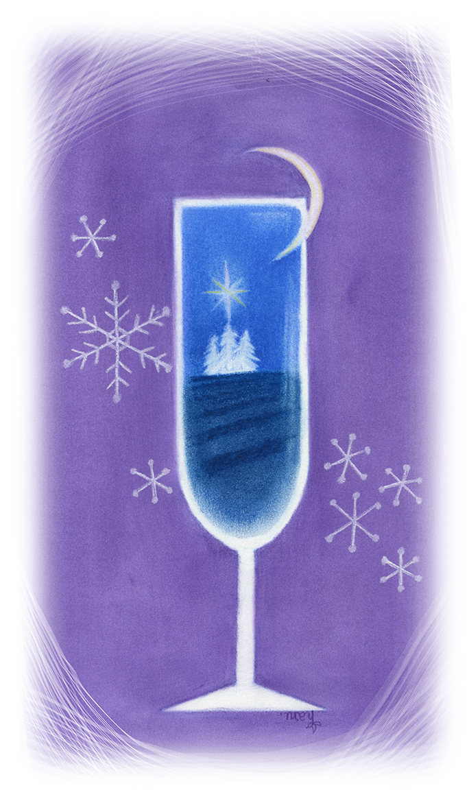 Christmas Glass 1